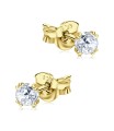 Beautiful CZ Stone Silver Ear Stud STS-5269